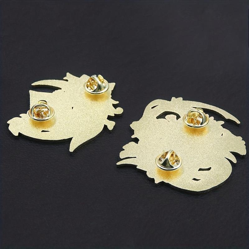 Metal Enamel Badge Cosplay Props Brooch Pin Party Costume Decoration Jewelry