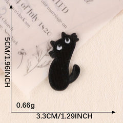 9pcs Cat Embroidery DIY Patch For Clothes Backpack Hat