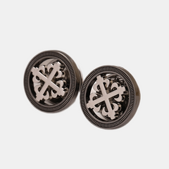 Men's Metal Suit Brooch Shirt Dress Brooch