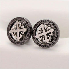 Men's Metal Suit Brooch Shirt Dress Brooch