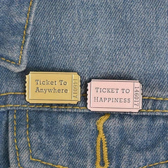 Movie Theater Brooch Pin