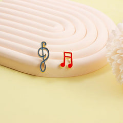 Musical Note Brooches Set - Creative Novel Design