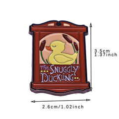 Duck Enamel Pin Badges Brooches Lapel Pins For Backpacks Jewelry