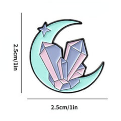 Cartoon Gem Diamond Goblet Brooch For Men
