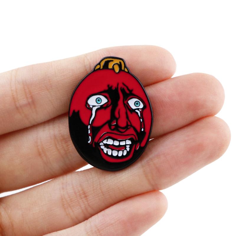 Anime Enamel Badges Brooches For Men Lapel Pins Backpacks Jewelry