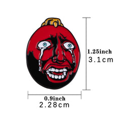 Anime Enamel Badges Brooches For Men Lapel Pins Backpacks Jewelry