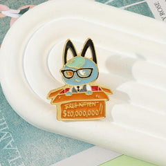 Magic Cat Brooch Cartoon Anime Pin Jewelry Accessories