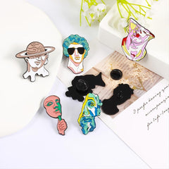 Cartoon Enamel Pins Set for Kids Jackets Bag Backpack