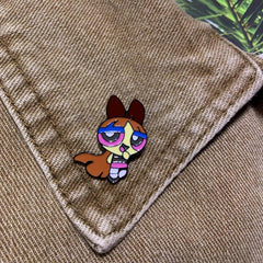 Japanese Cartoon Small Animal Brooch Summer Clothes Accessories Pin