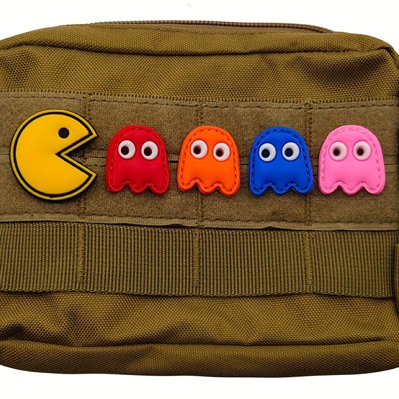 5pcs Little Ghost Clothing Accessories Attachment for Men Outdoor Bags
