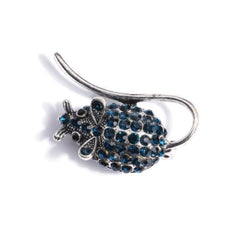 Vintage Fairytale Animal Flower Brooch