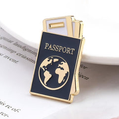 Protect Earth Enamel Brooch Creative Decorative Accessory