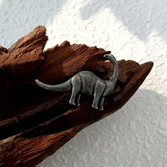 Metal Dinosaur Shape Brooch Backpack Hat Pin