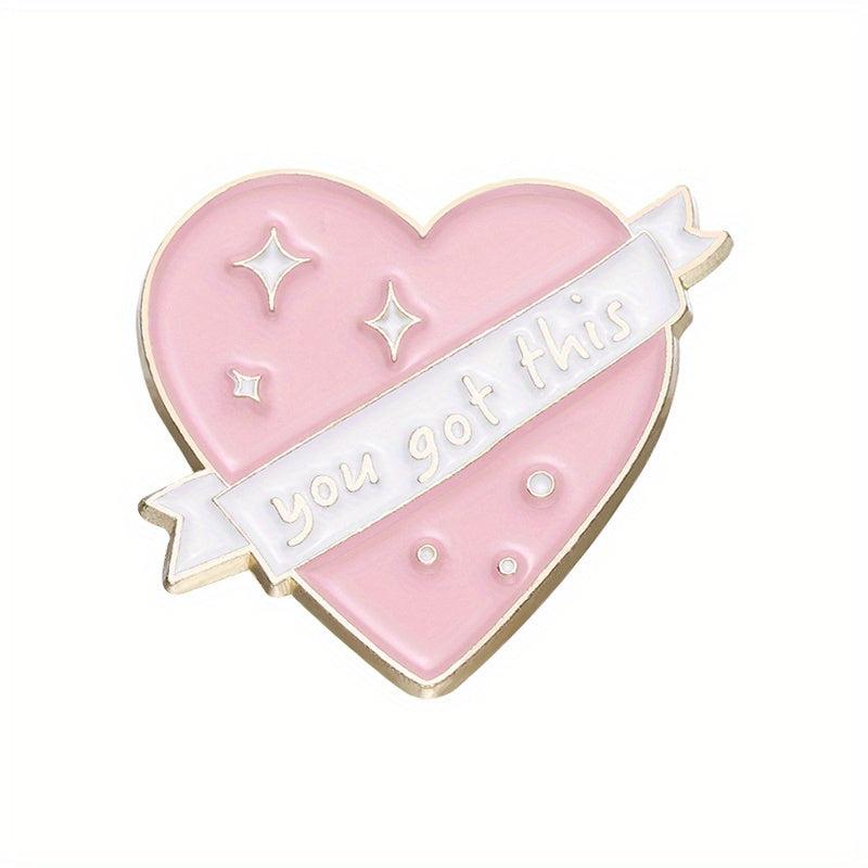 Cartoon Love Moon Star Brooch Couple Brooch Gift Men