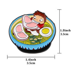 Enamel Anime Pins For Men Lapel Pins For Backpacks Accessories
