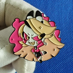 Anime Character Brooch Enamel Lapel Pin Couple Gift Men's Jewelry