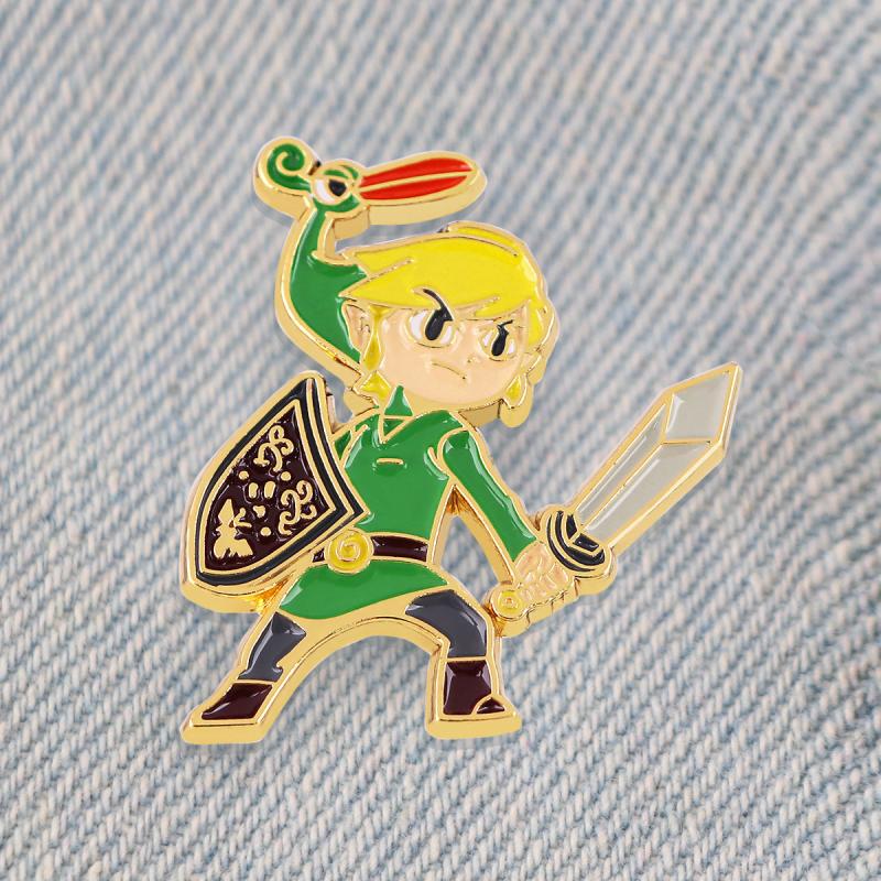 Anime Enamel Pins For Men Clothing Backpack Lapel Badges Jewelry Accessories
