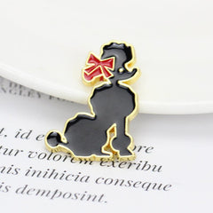 Cartoon Puppy Alloy Pin Animal Badge Clothing Accessories
