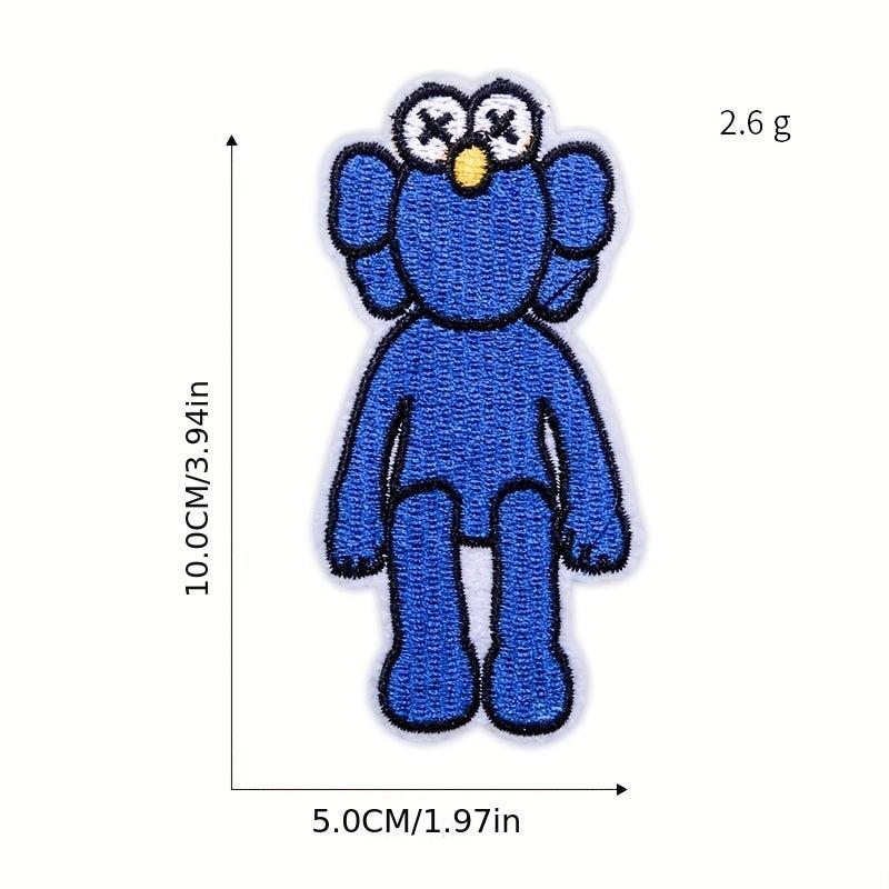 9pcs Vehicle Iron On Patches Sew On Embroidered Applique Repair Patch DIY Crafts