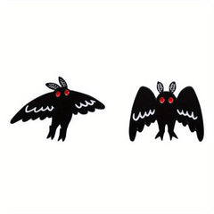 Punk Animal Bat Pins Classic Mothman Enamel Badges Heroism Series Brooches