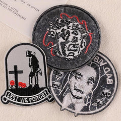 3pcs Boys Y2K Embroidery DIY Patch For Clothes B