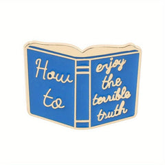 Fashionable Books Brooch Enamel Pin for Men
