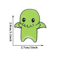 Funny Cartoon Enamel Brooch Pin for Men