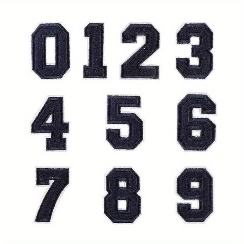 Iron On Letter Number Patches for Clothing DIY Craft