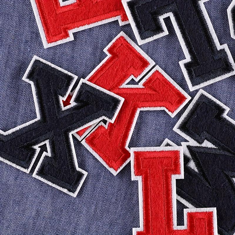 Iron On Letter Number Patches for Clothing DIY Craft