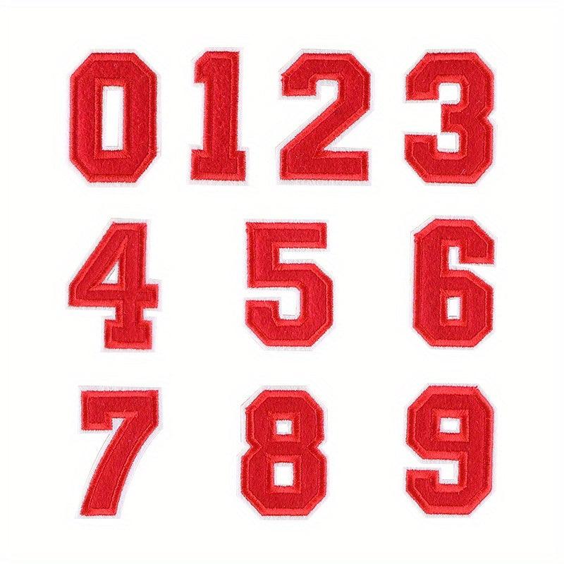 Iron On Letter Number Patches for Clothing DIY Craft