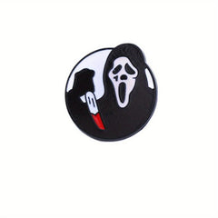 Funny Halloween Killer Dagger Brooch Men Gift