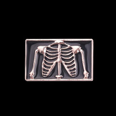 Skull Metal Plating Brooch Clothing Accessories