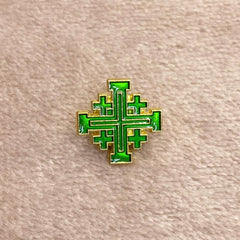 1pc Vintage Metal Brooch Backpack Accessories Holiday Blessing Gift