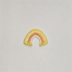 Bright Rainbow Embroidery Patch for Men