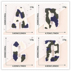 Embroidered Towel Cloth Label Camouflage DIY Patch