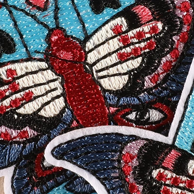 2pcs Cartoon Palm Iron On Patches DIY Crafts Clothing Repair Patch
