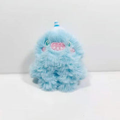 Cartoon Plush Unicorn Little Monster Boy Brooch