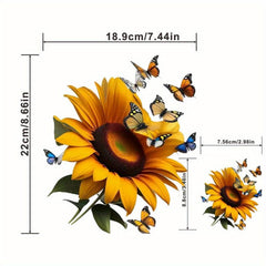 Sunflower Clothing Patch DIY Heat Transfer Sticker for Men's Tees