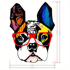 Men's Owl Unicorn Dog Cat Clothes Patch DIY T shirt Film Heat Transfer