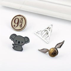 Koala Brooch Enamel Badge Cartoon Casual Brooch For Men
