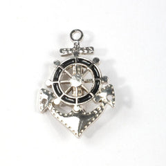 1PC Men's Boat Rudder Brooch Clothing Accessories