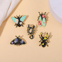 Insect Combo Brooch For Men