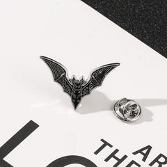 Bat Enamel Pin Witchy Style Spooky Lapel Jewelry