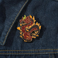 Dragon Brooch Creative Design Jewelry
