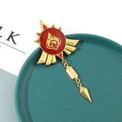 Anime Luminous God's Eye Brooch