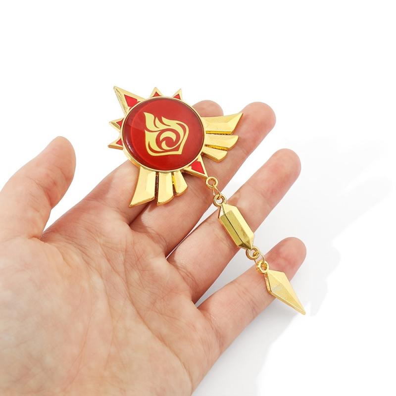 Anime Luminous God's Eye Brooch