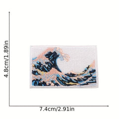 13pcs Shanhe Iron On Patches For Men Sew On Embroidered Applique Repair Patch