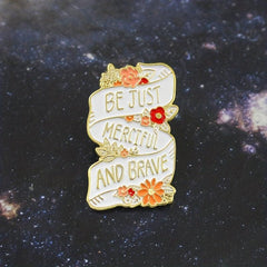 Fresh Flower Ribbon Brooch