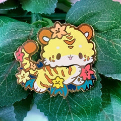 Tiger Shape Brooch For Men