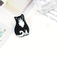 Animal Brooch Pig Cat Tiger Badge Bags Clothes Accessories For Men